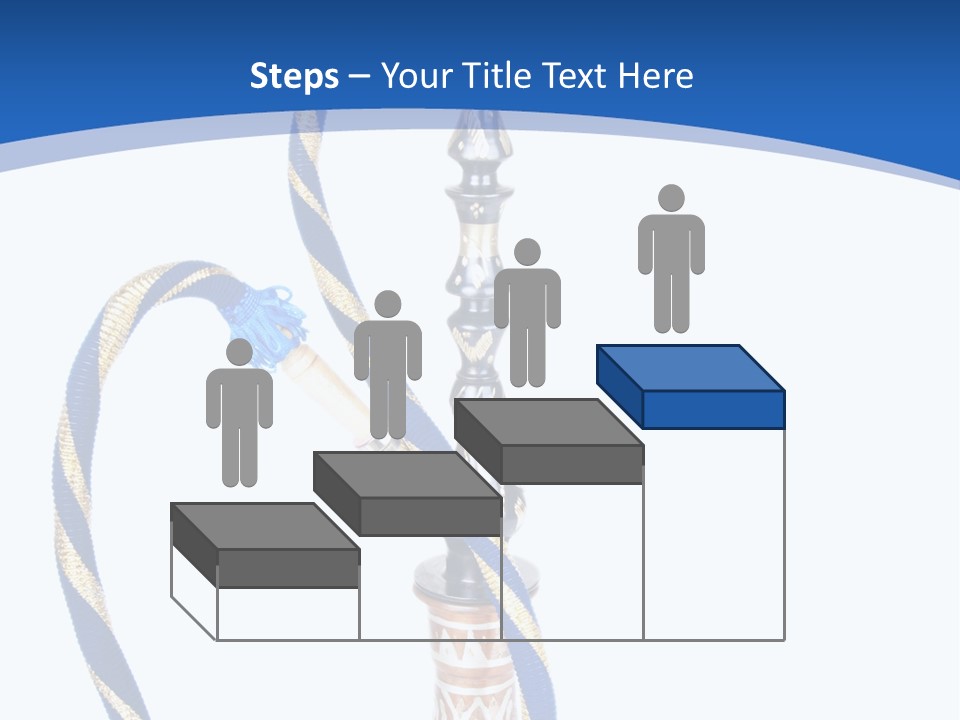 A Hookah With A Rope On Top Of It PowerPoint Template