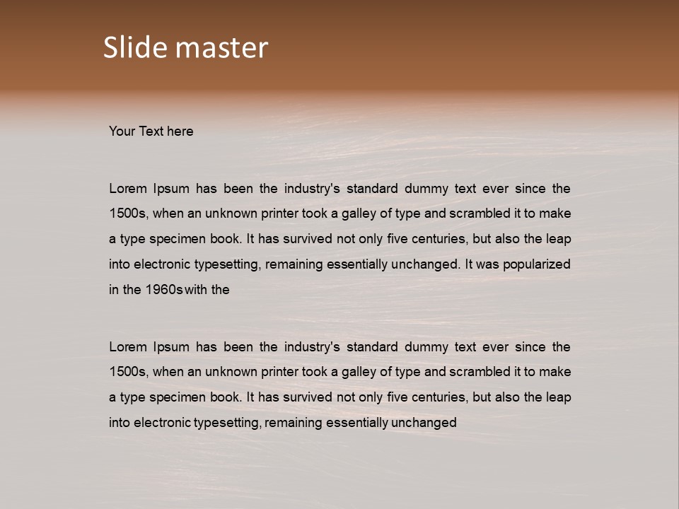 Fashion Treatment Wellbeing PowerPoint Template