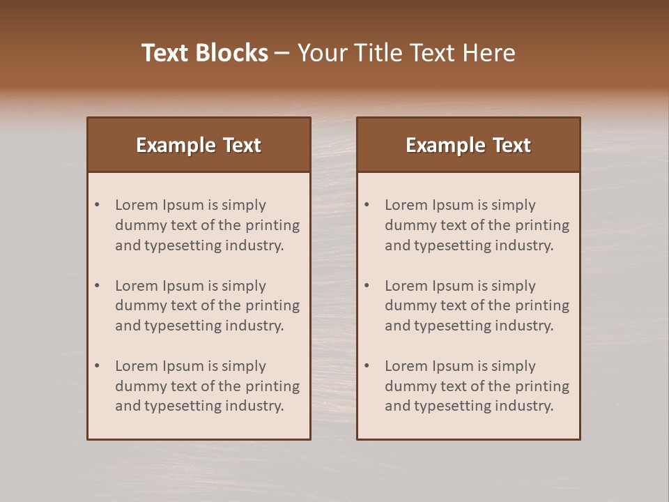 Fashion Treatment Wellbeing PowerPoint Template