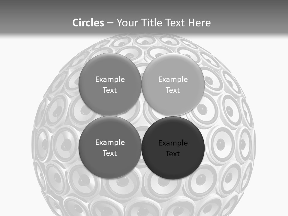 Volume Concept Soundsystem PowerPoint Template