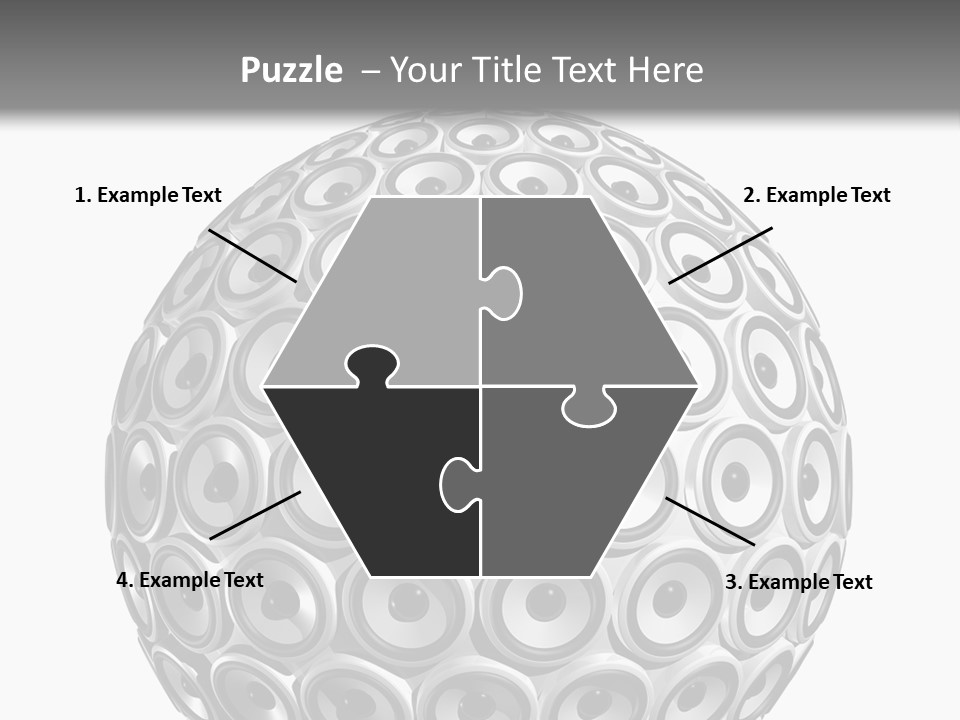 Volume Concept Soundsystem PowerPoint Template