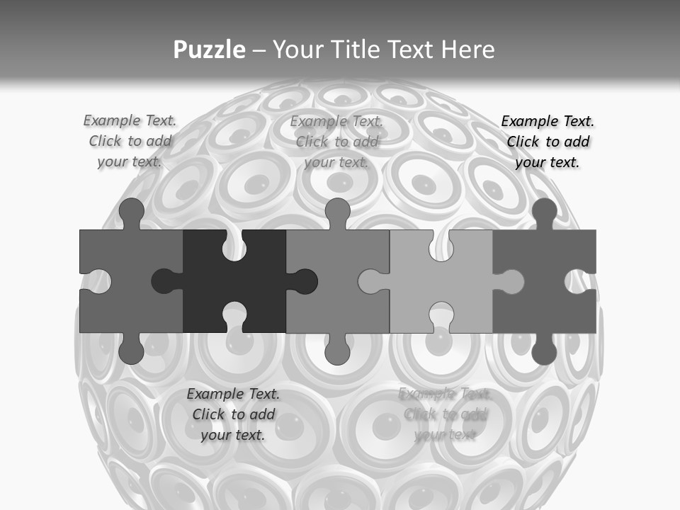 Volume Concept Soundsystem PowerPoint Template