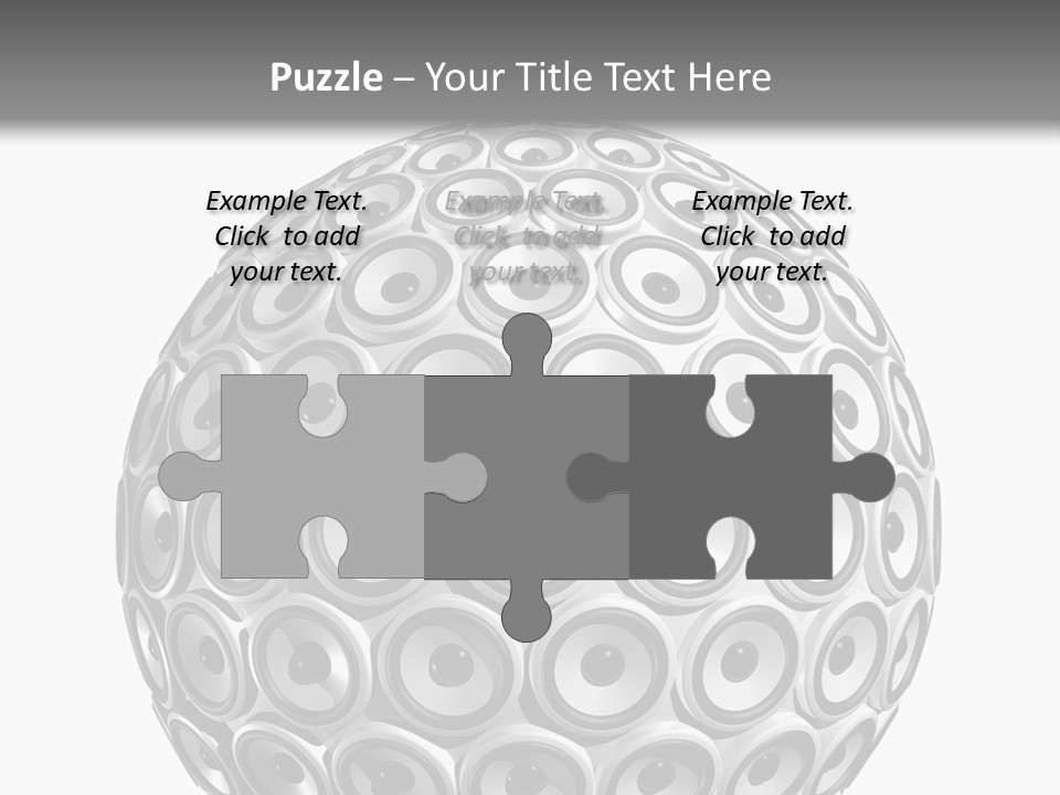 Volume Concept Soundsystem PowerPoint Template