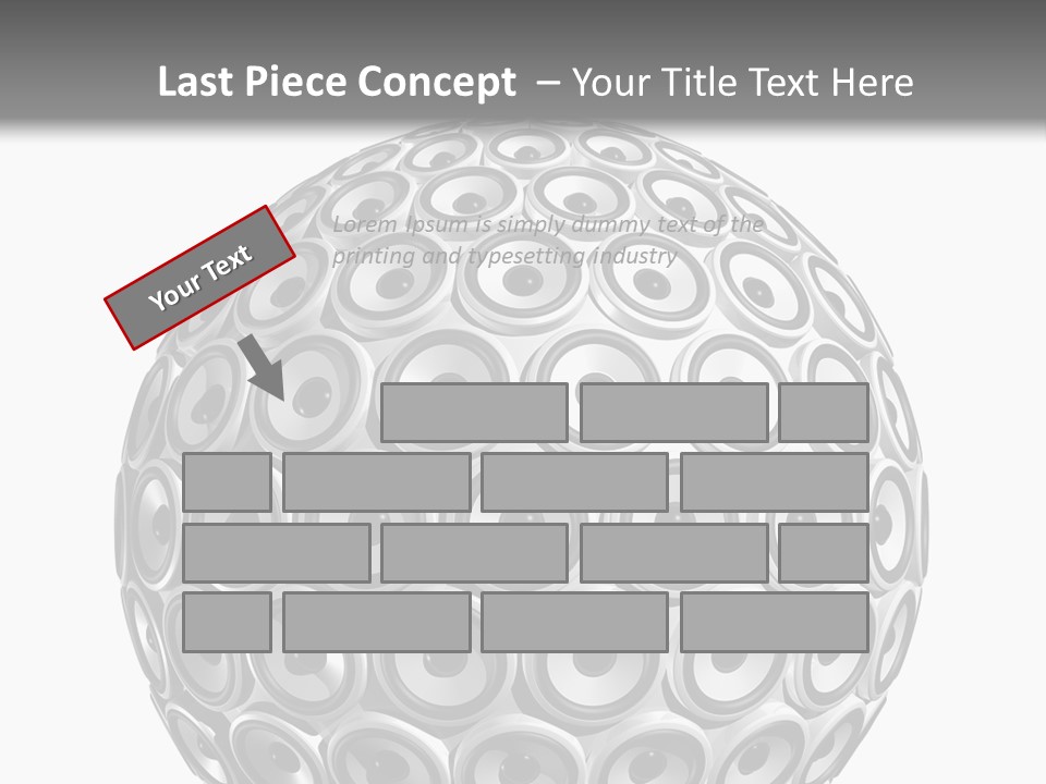 Volume Concept Soundsystem PowerPoint Template