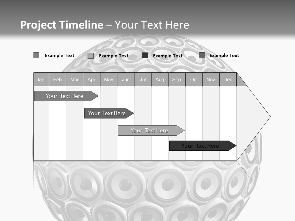Volume Concept Soundsystem PowerPoint Template