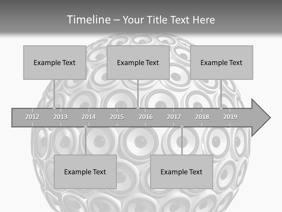 Volume Concept Soundsystem PowerPoint Template
