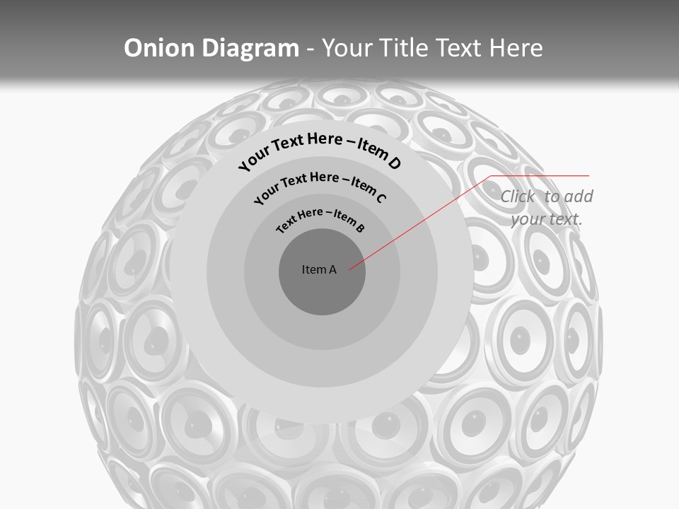 Volume Concept Soundsystem PowerPoint Template