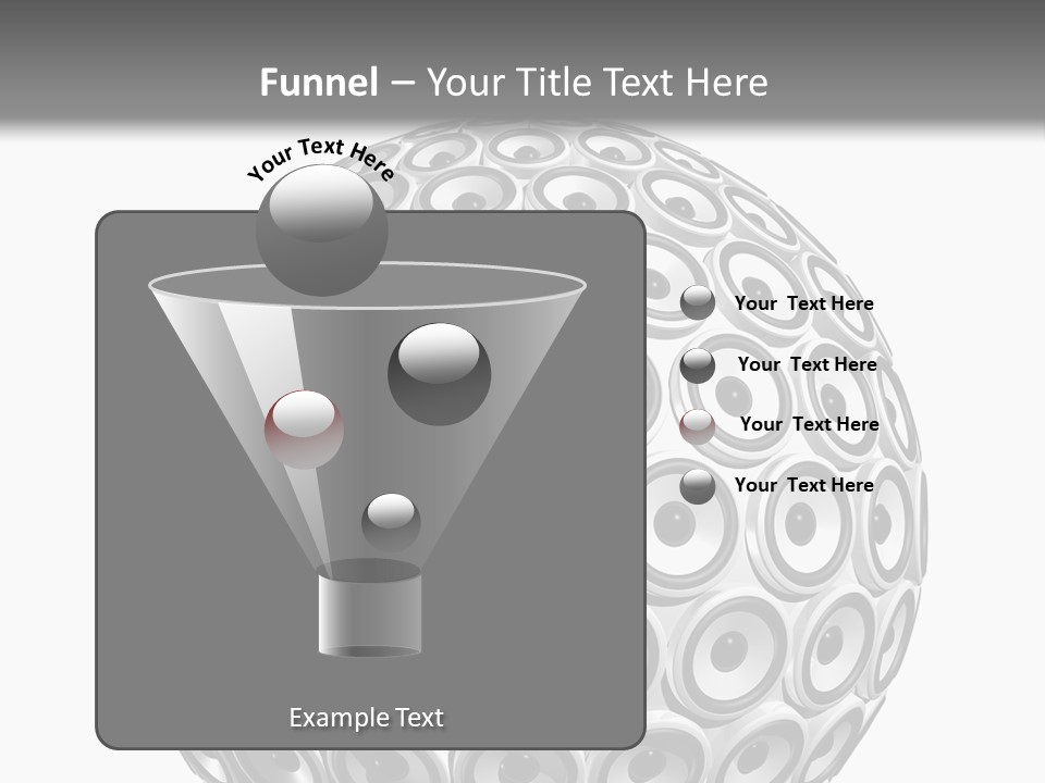 Volume Concept Soundsystem PowerPoint Template