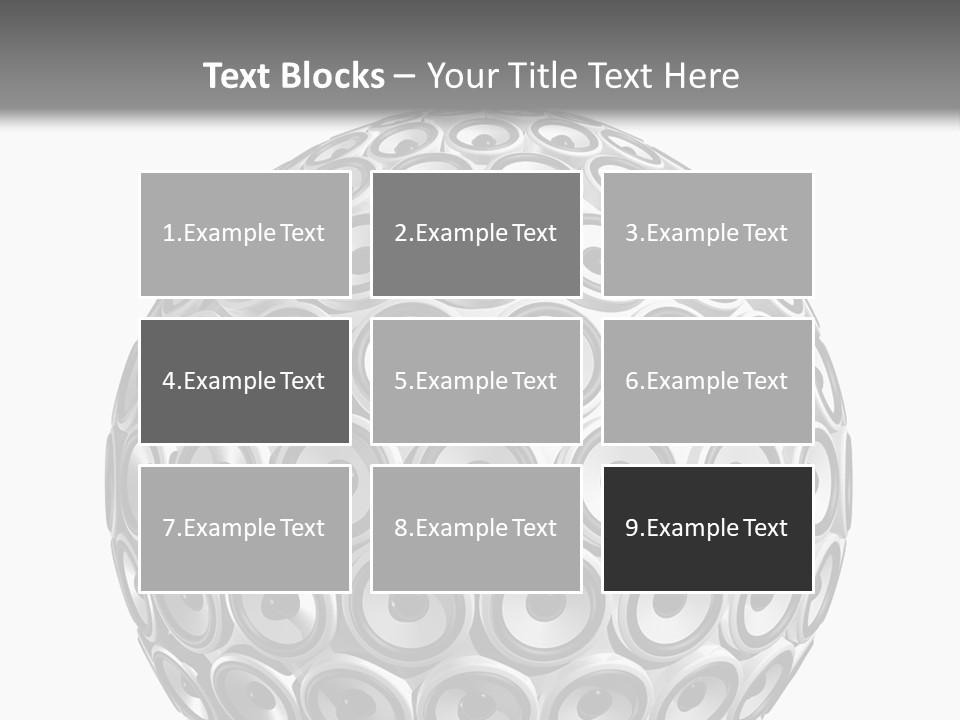 Volume Concept Soundsystem PowerPoint Template