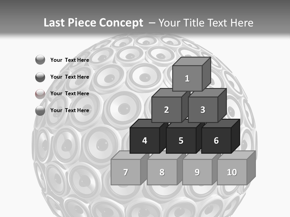 Volume Concept Soundsystem PowerPoint Template