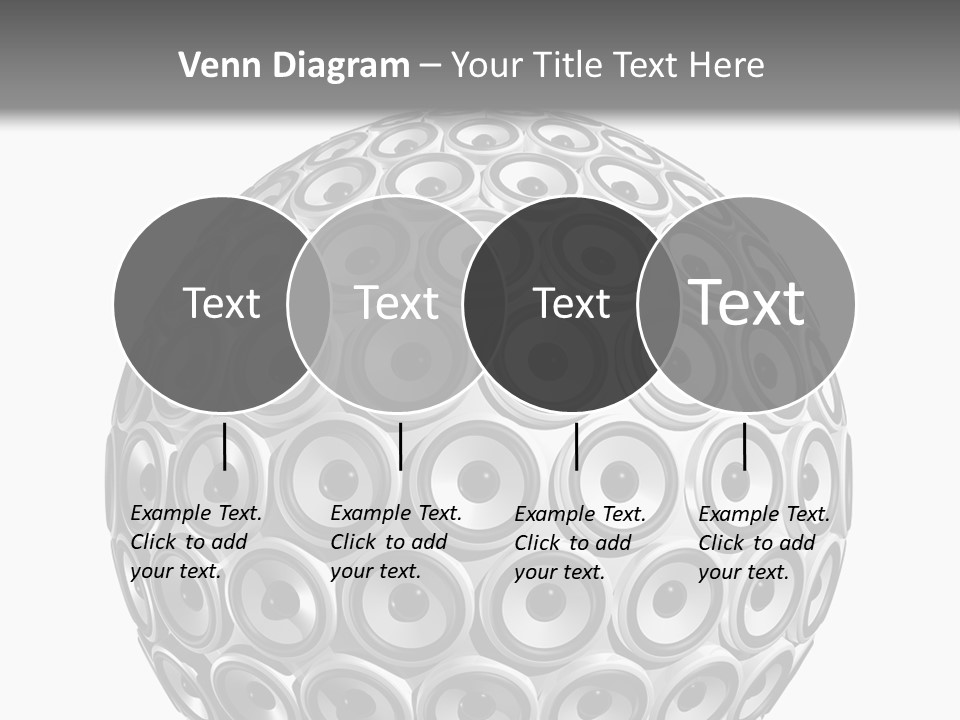 Volume Concept Soundsystem PowerPoint Template