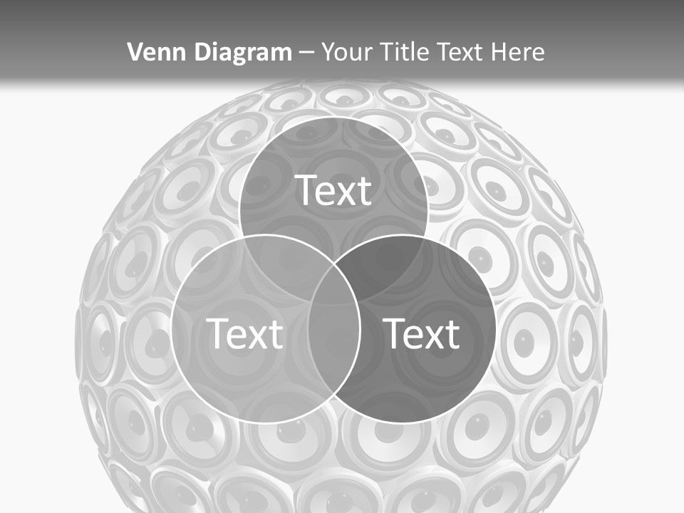 Volume Concept Soundsystem PowerPoint Template