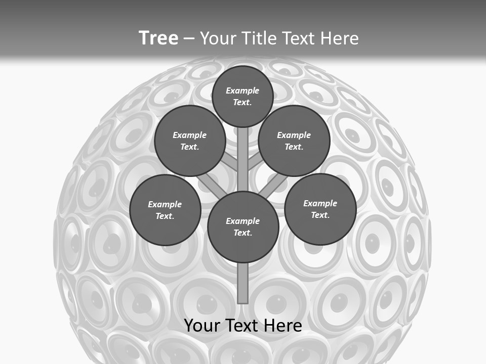Volume Concept Soundsystem PowerPoint Template