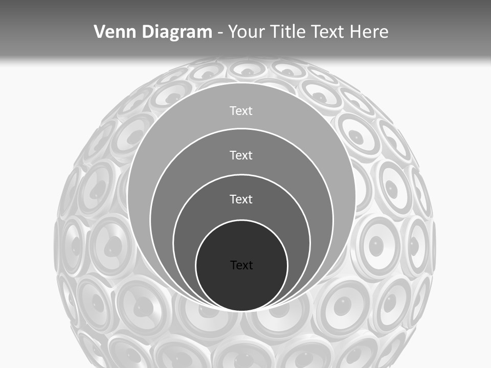 Volume Concept Soundsystem PowerPoint Template