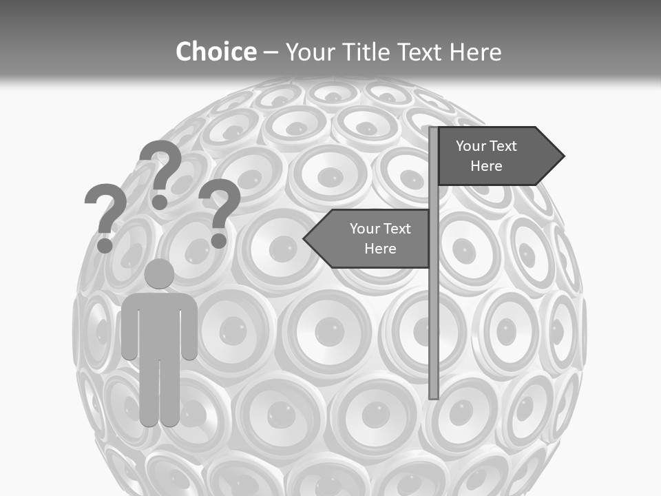 Volume Concept Soundsystem PowerPoint Template