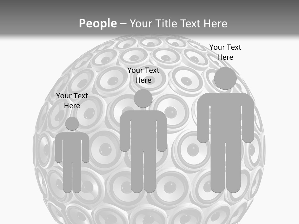Volume Concept Soundsystem PowerPoint Template