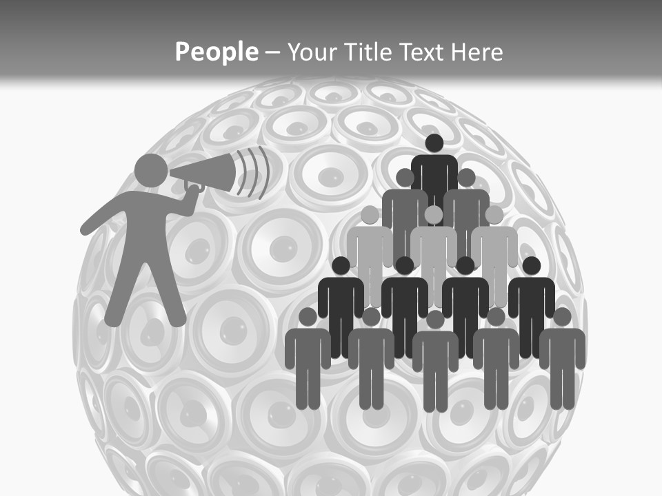 Volume Concept Soundsystem PowerPoint Template