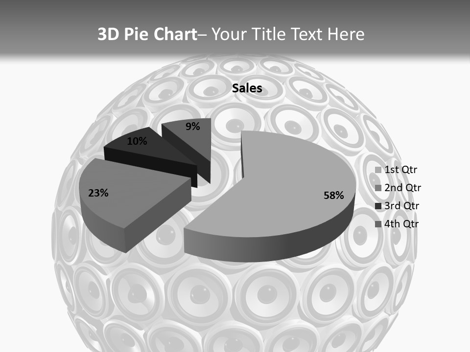 Volume Concept Soundsystem PowerPoint Template