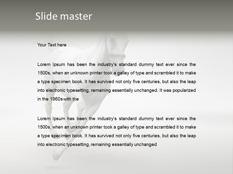 Torso Person Figure PowerPoint Template