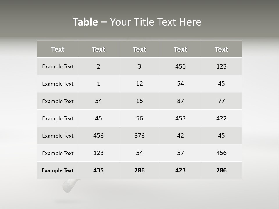 Torso Person Figure PowerPoint Template