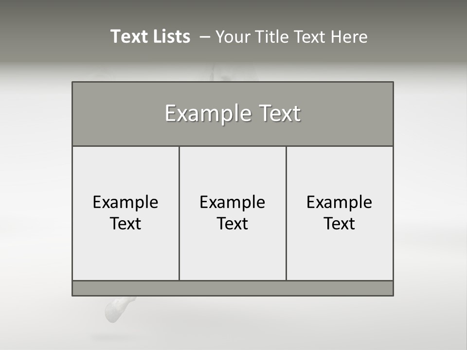 Torso Person Figure PowerPoint Template