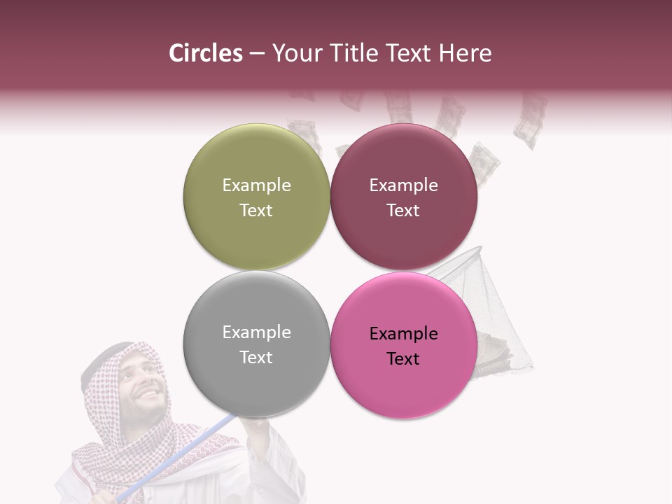 Happy Hijab Excitement PowerPoint Template