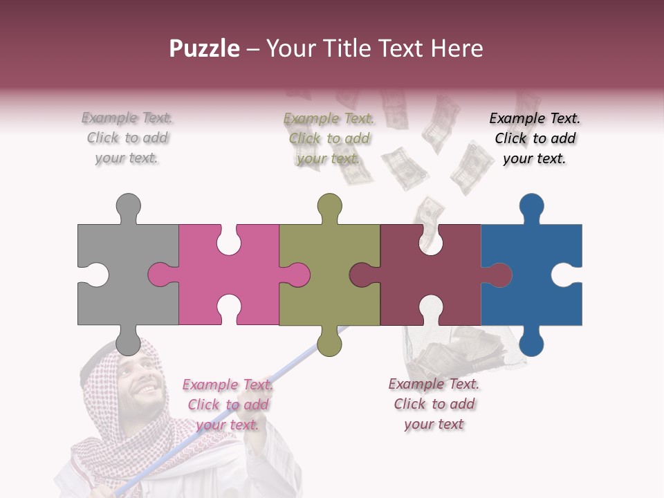 Happy Hijab Excitement PowerPoint Template