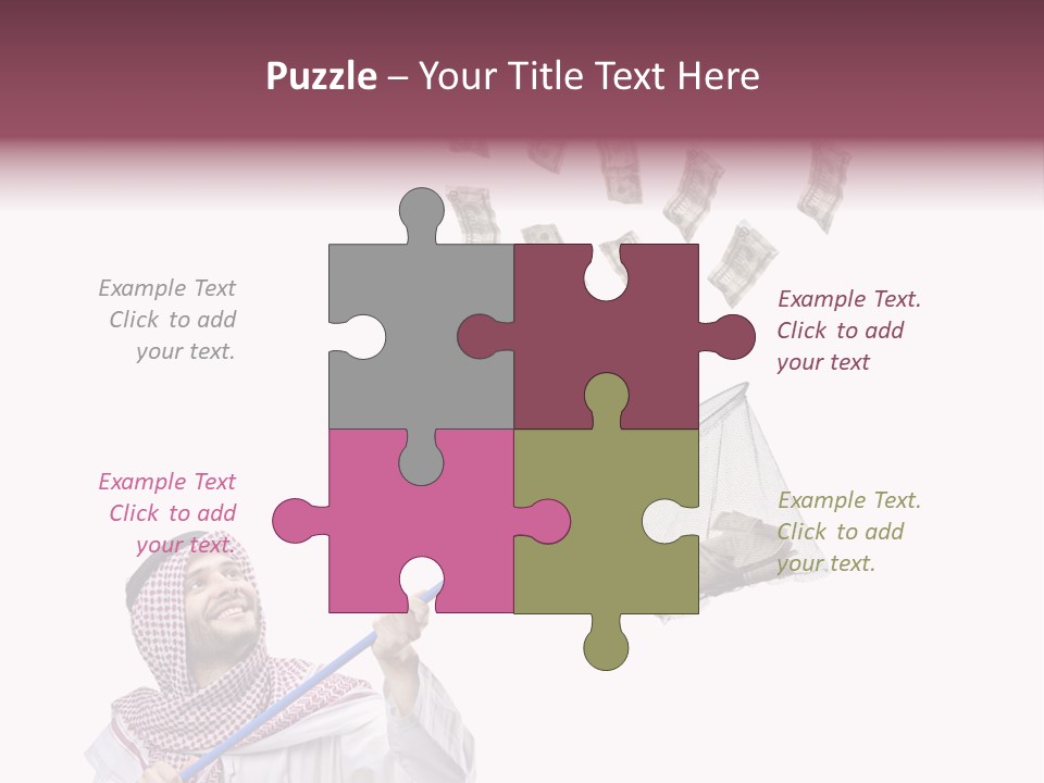 Happy Hijab Excitement PowerPoint Template