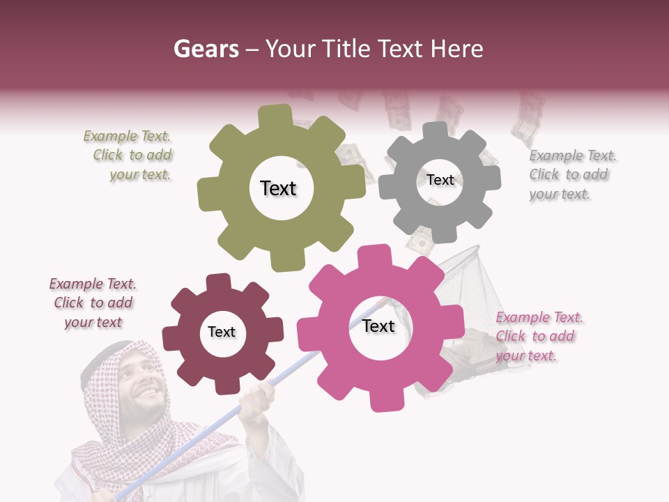 Happy Hijab Excitement PowerPoint Template