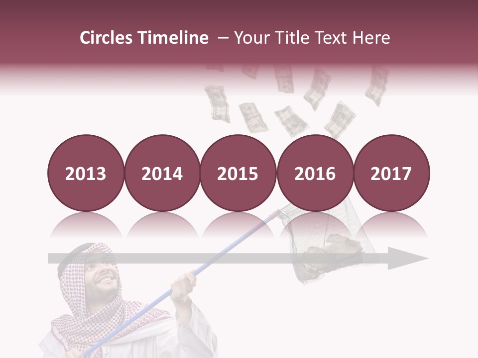 Happy Hijab Excitement PowerPoint Template