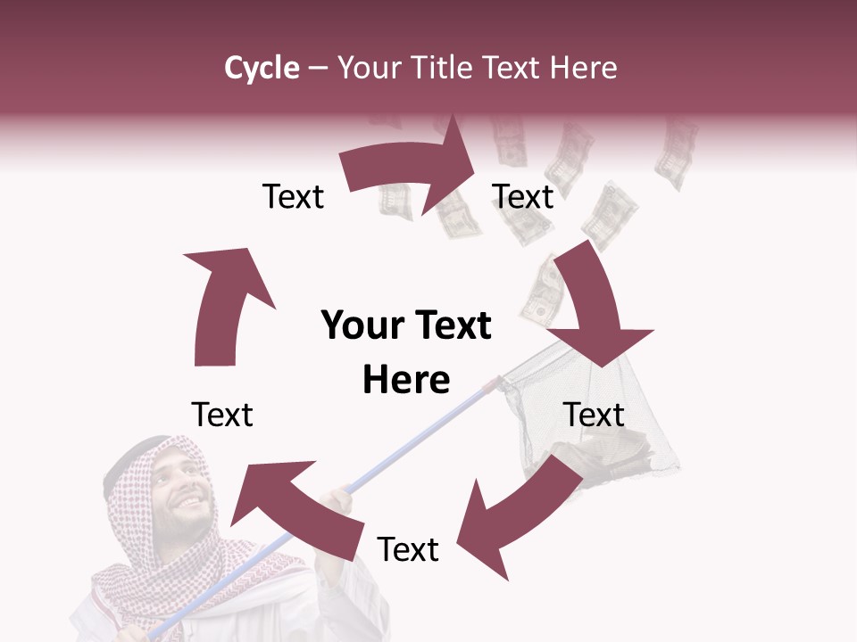 Happy Hijab Excitement PowerPoint Template