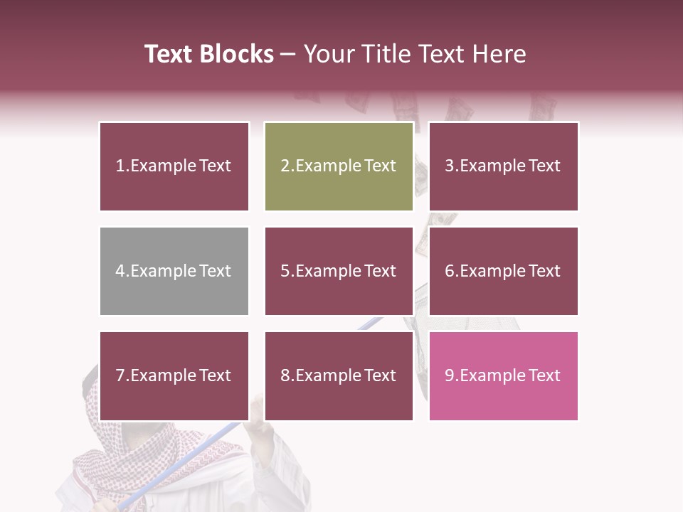 Happy Hijab Excitement PowerPoint Template