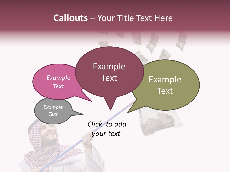 Happy Hijab Excitement PowerPoint Template