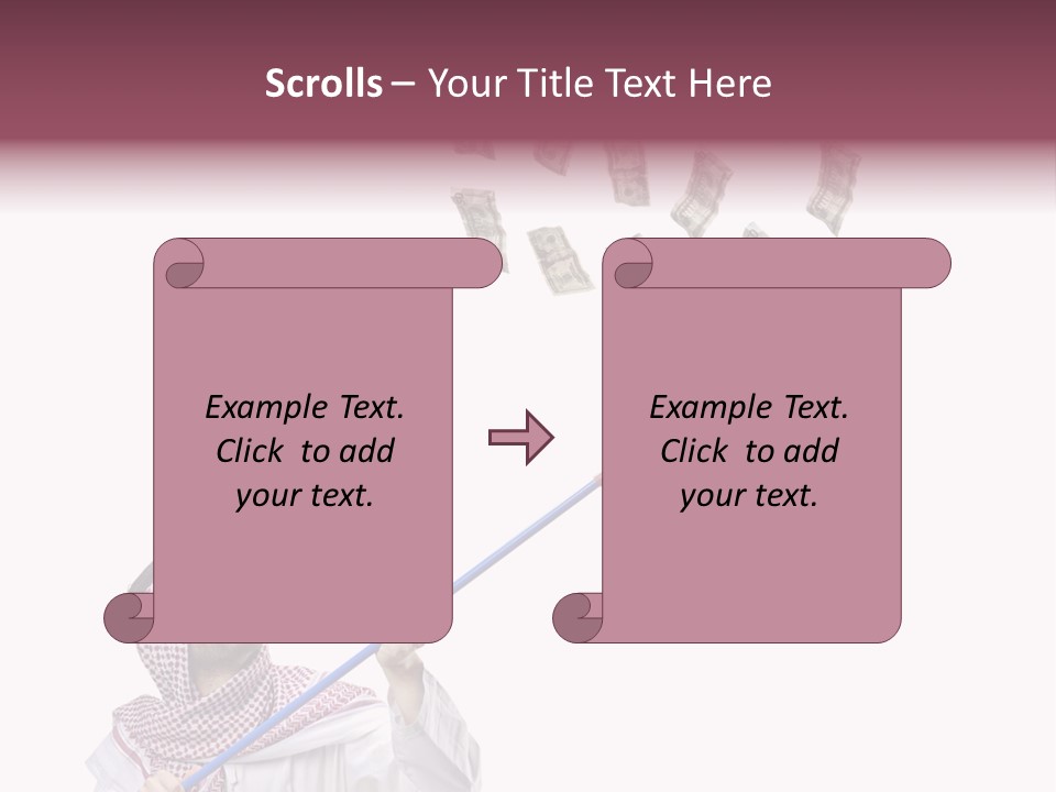 Happy Hijab Excitement PowerPoint Template