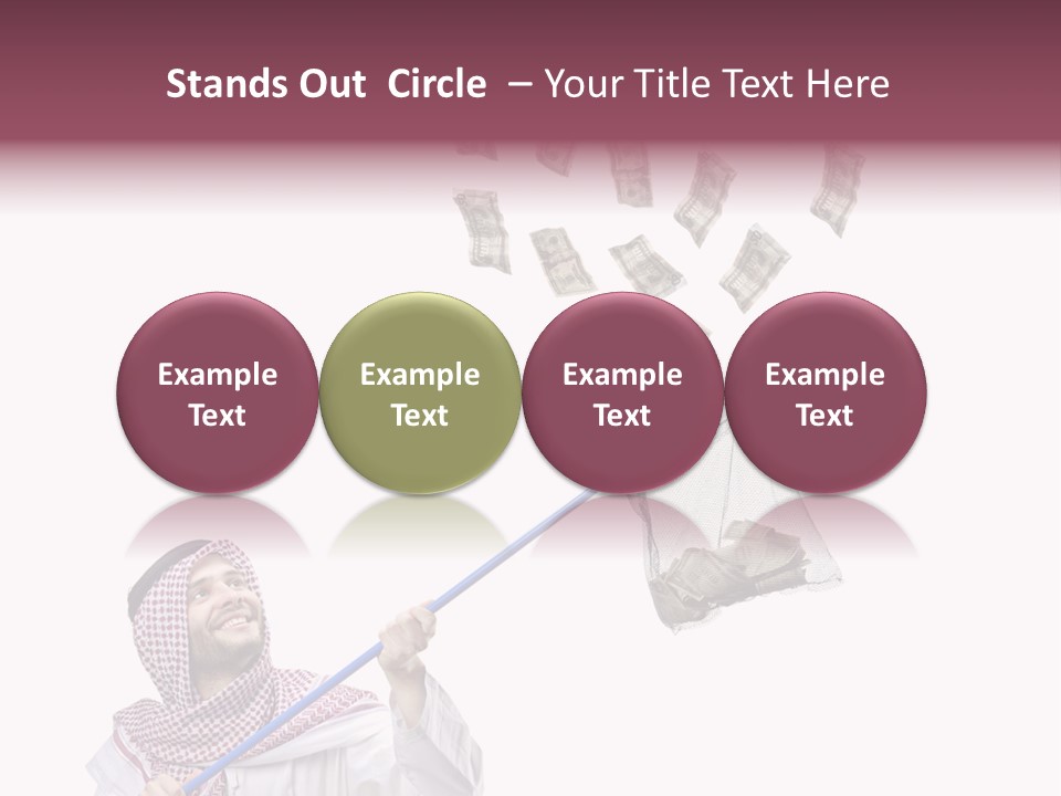 Happy Hijab Excitement PowerPoint Template