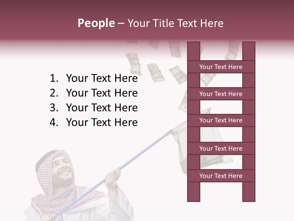 Happy Hijab Excitement PowerPoint Template