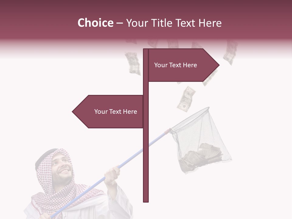 Happy Hijab Excitement PowerPoint Template