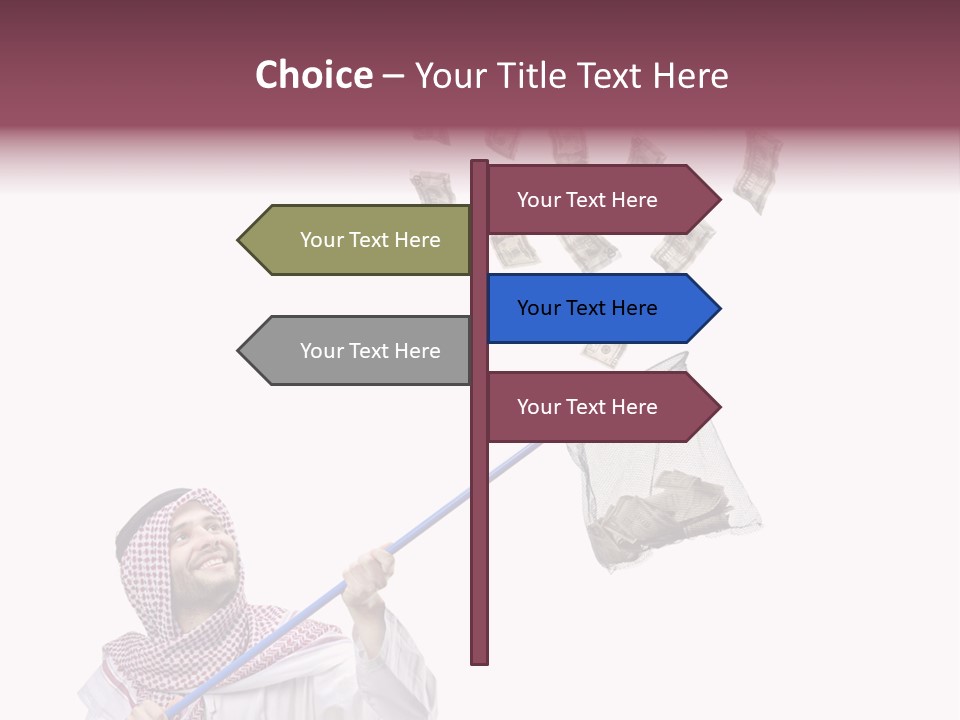 Happy Hijab Excitement PowerPoint Template