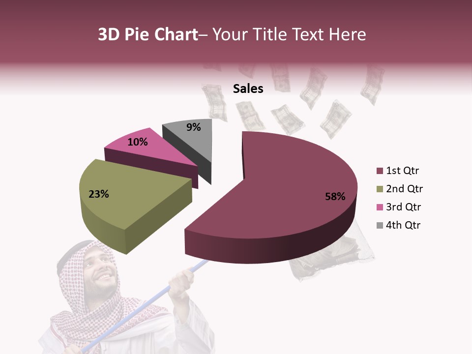 Happy Hijab Excitement PowerPoint Template