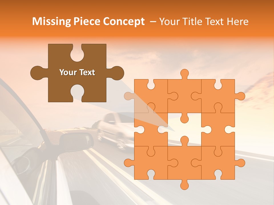 Highway Vacation Nature PowerPoint Template