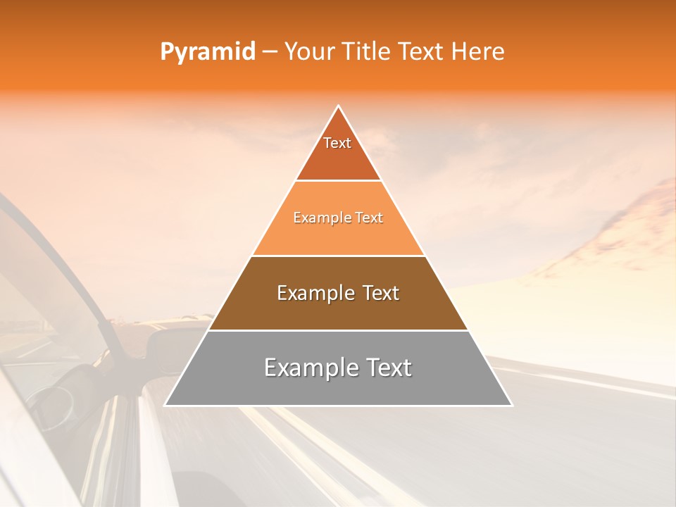 Highway Vacation Nature PowerPoint Template