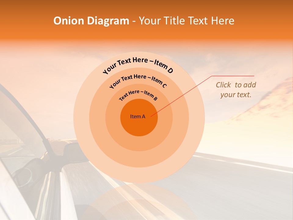 Highway Vacation Nature PowerPoint Template