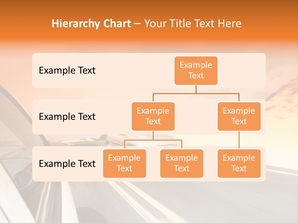Highway Vacation Nature PowerPoint Template