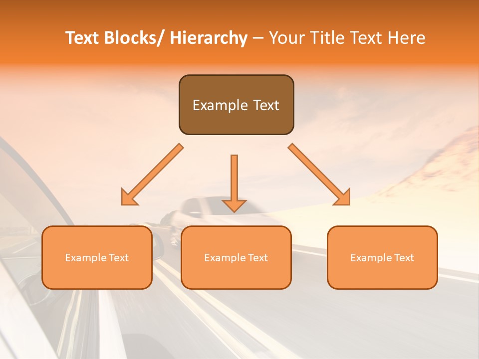 Highway Vacation Nature PowerPoint Template