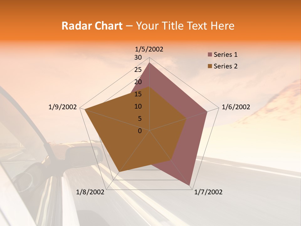 Highway Vacation Nature PowerPoint Template