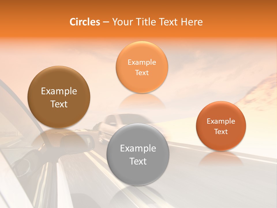 Highway Vacation Nature PowerPoint Template