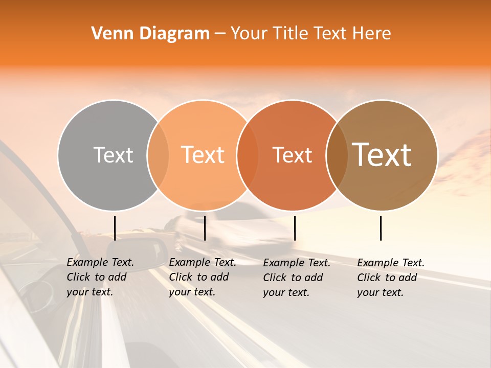 Highway Vacation Nature PowerPoint Template