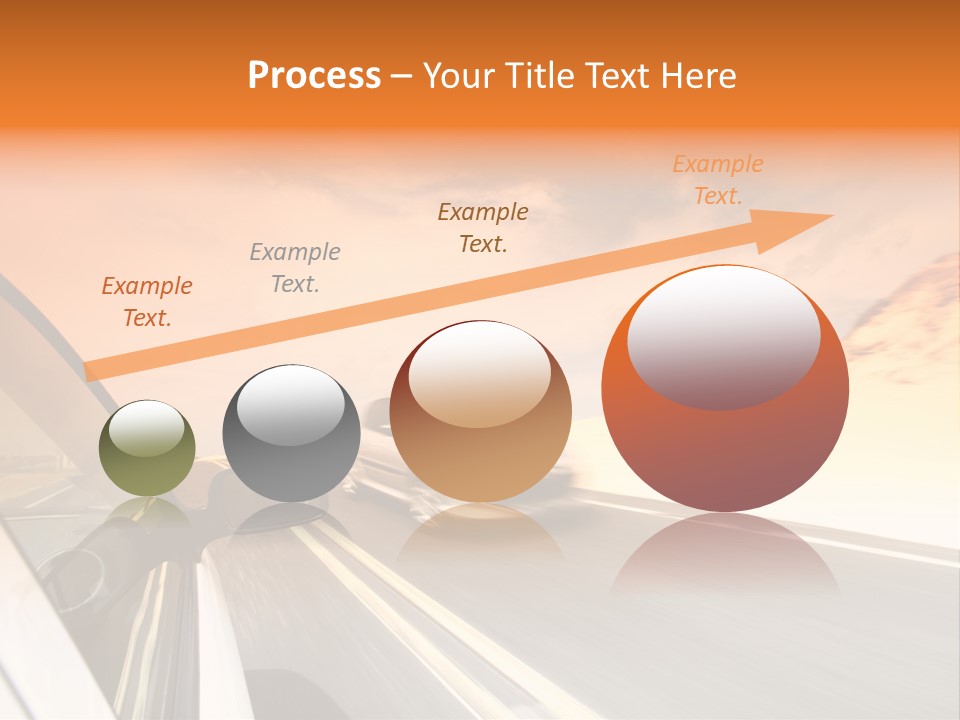 Highway Vacation Nature PowerPoint Template