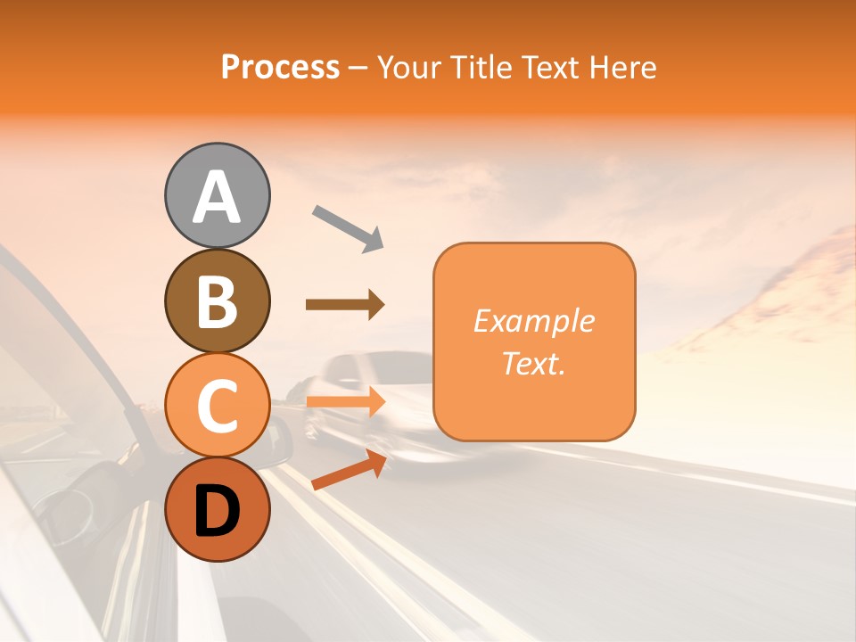 Highway Vacation Nature PowerPoint Template