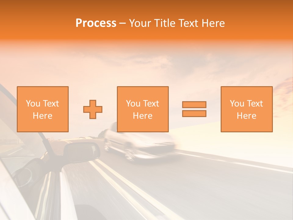 Highway Vacation Nature PowerPoint Template